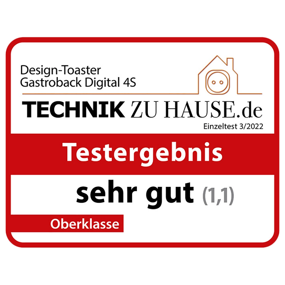 Design Toaster Digital - Four-slice