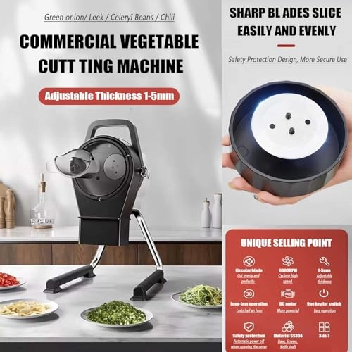 Multifunctional vegetable cutter - 200W