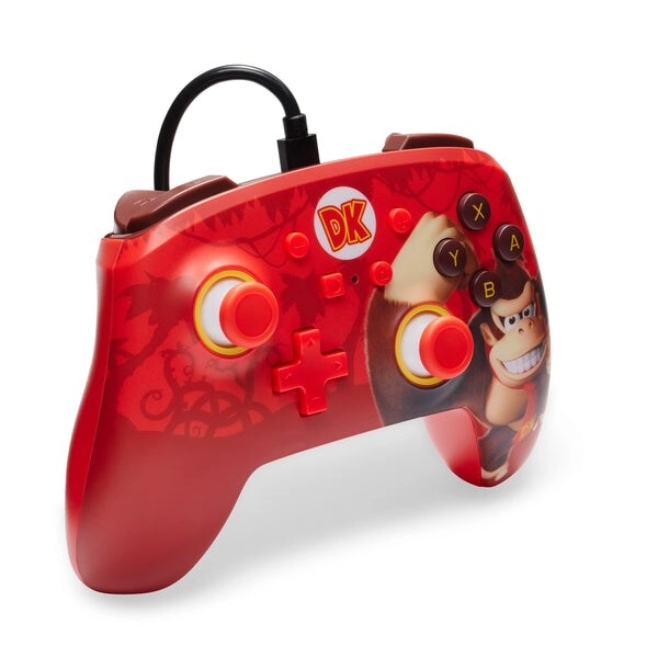 Nintendo Switch Enhanced Wired Controller Donkey Kong Flex