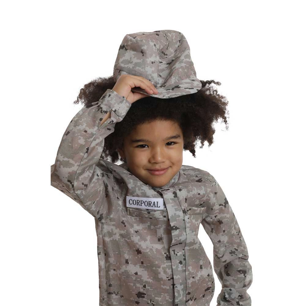 Soldier Kids Professions Costumes - jacket trousers hat (YT-83345-CONFIG)