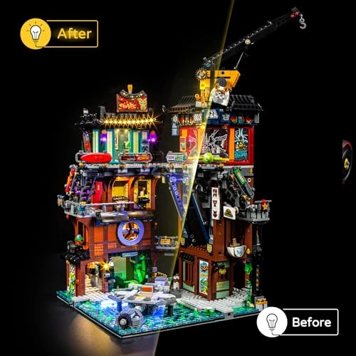 LED Light for LEGO NINJAGO City Workshops 71837