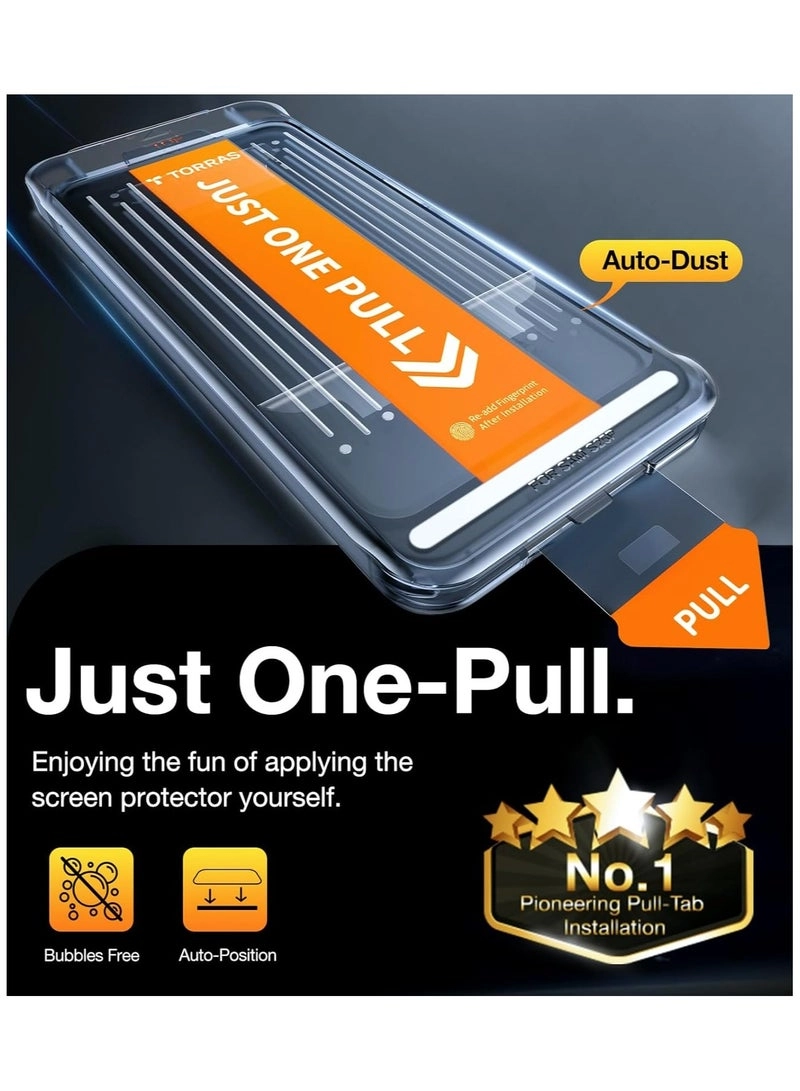 Clear Tempered Glass Screen Protector for Samsung Galaxy S25+
