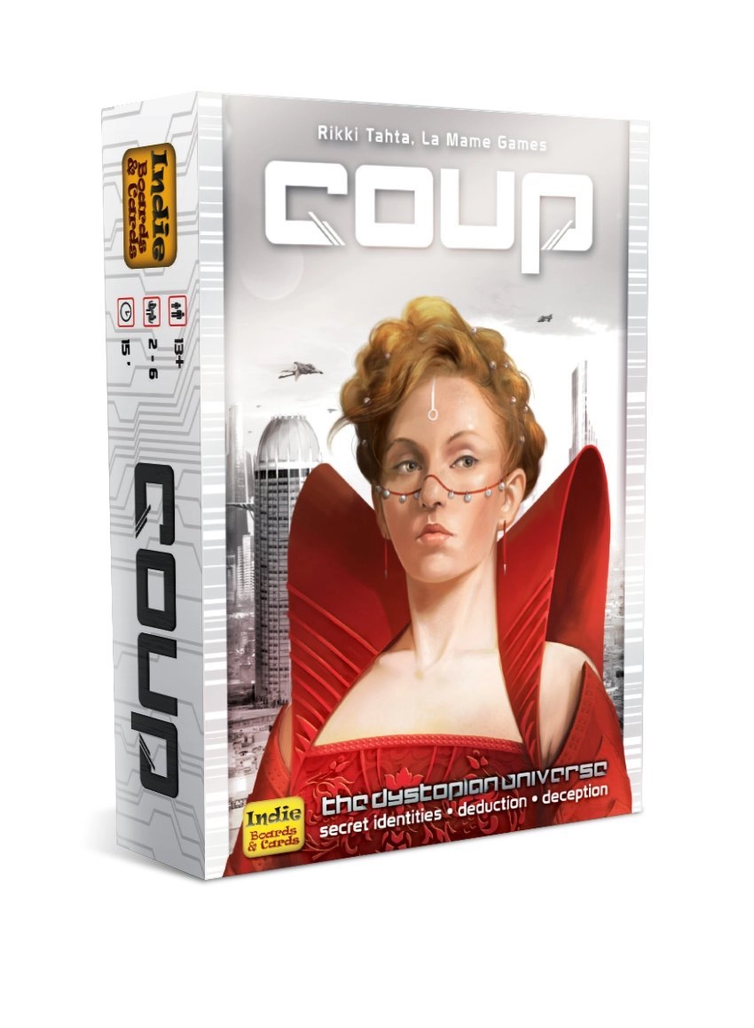 Coup - The Fast Fun Bluffing Party Game 2-6 Players