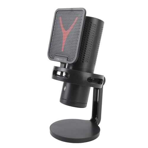 USB Condenser Microphone USB Microphone - RGB Light 192K/24bit Plug and Play