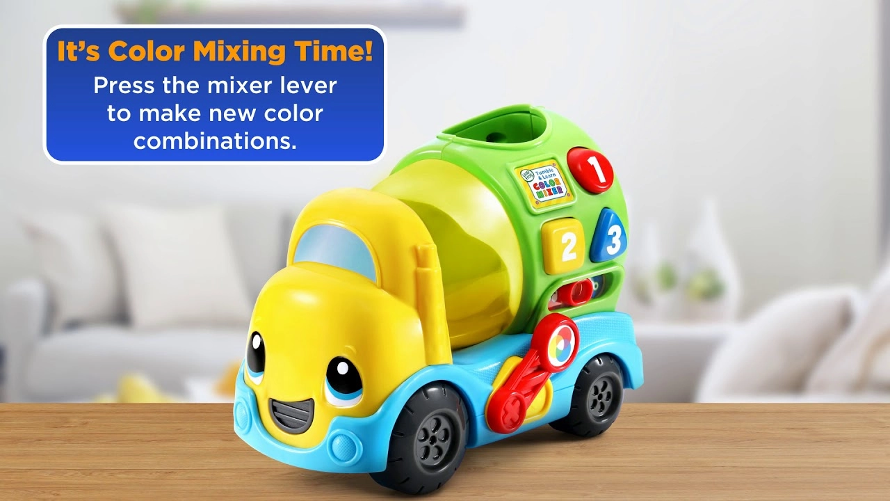 Popping Colour Mixer Truck