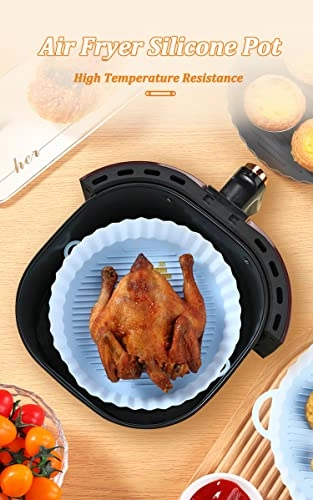 Air Fryer Silicone Baking Tray - Food-grade silicone 1 piece(s)