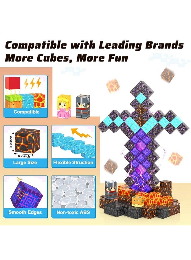 Build Mine Magnet World Magic Portal Set - Minecraft