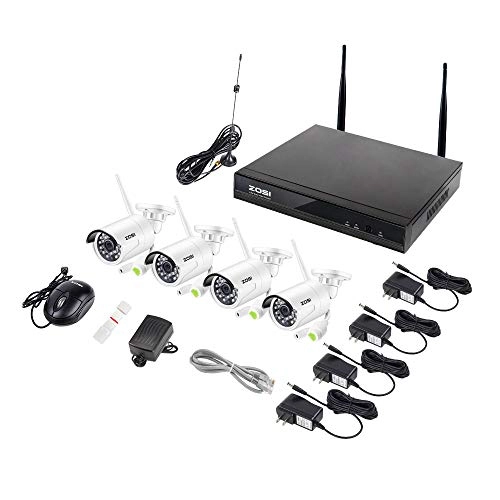 1080P Wireless Security Cameras System - 4 4 channels 1080p