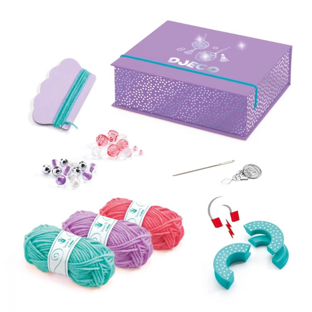 Pendant Pompoms - Pompom Set Suitable for 7 to 13 yrs