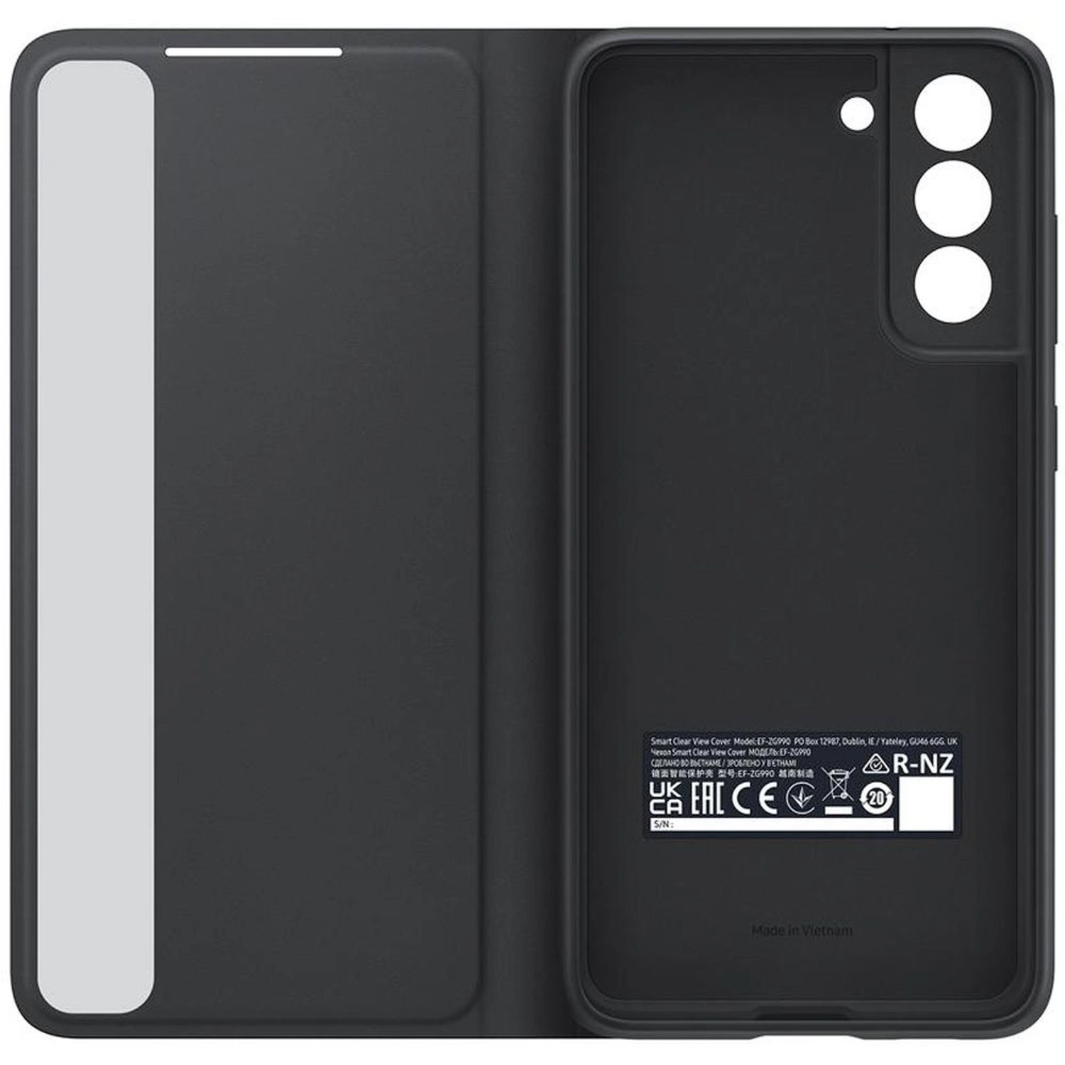 Galaxy S21 FE 5G Smart Clear View Cover - Back Cover