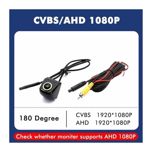 Intelligent Dynamic Trajectory Car Rear View Camera - Night Vision Wire 4K AHD 1080P