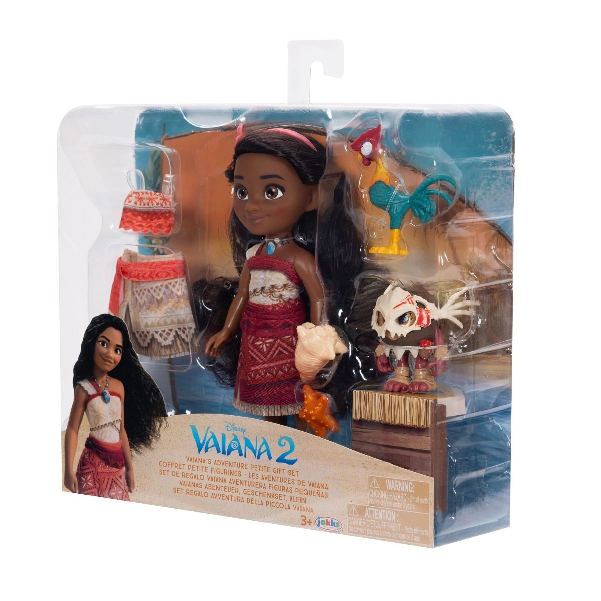 Moana - 15.24 cm + Maui - 20.32 cm Ages 3+