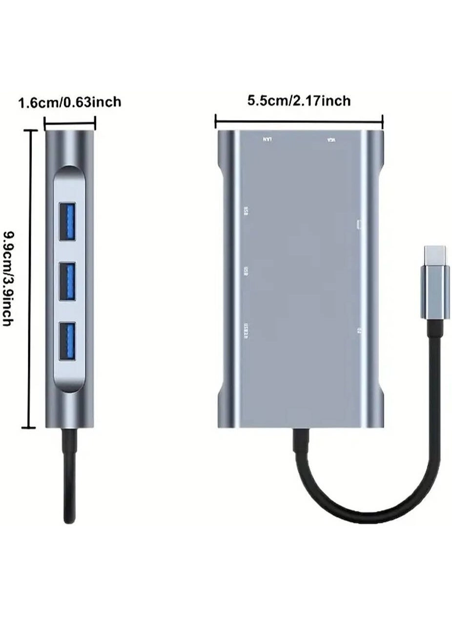Hub-7-Ports - USB 3.0 100W Power Delivery Gigabit Ethernet