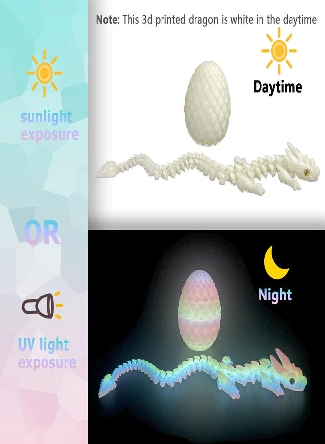 3D Printed Dragon with Egg - 6 Pack