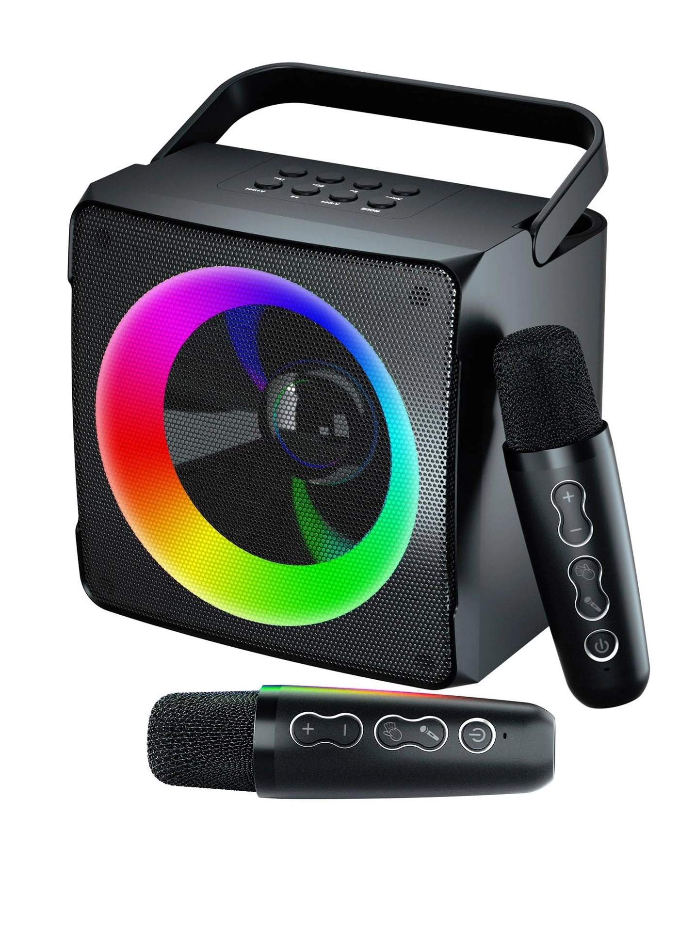 Karaoke Machine - 2 Wireless Mics 10W