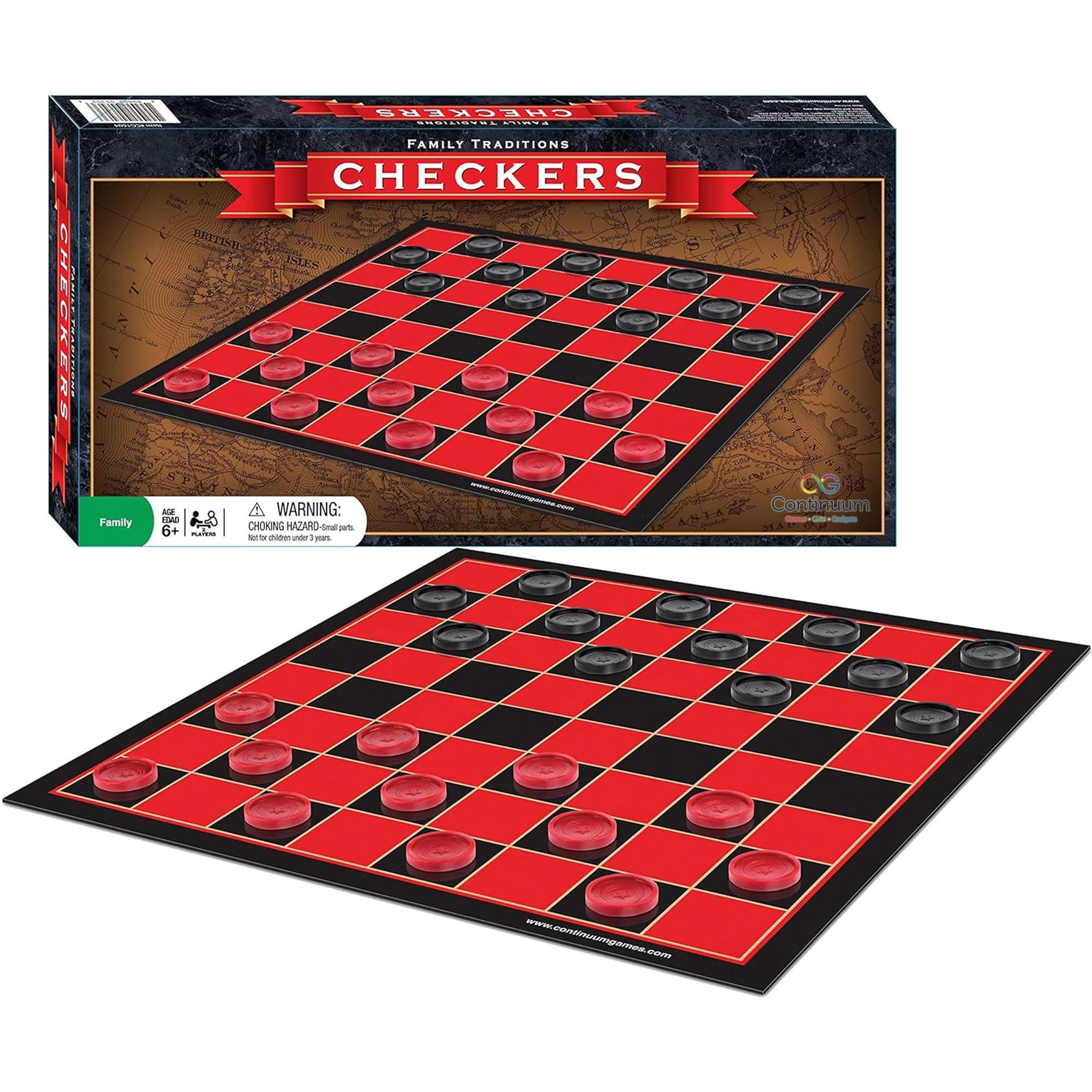 Continuum Games Checkers: Family Traditions