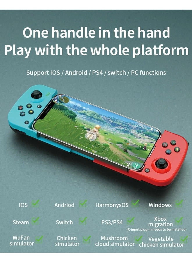 D3 - Red/Blue iPhone iOS Android PC PS4 Switch