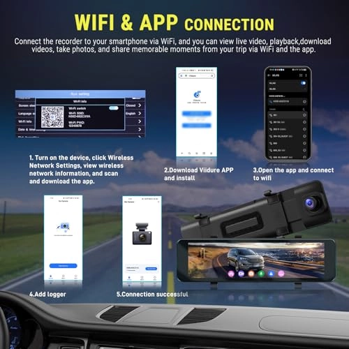 Smart Rearview Mirror - 4K