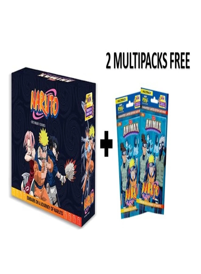 Animax 2024 Official Naruto Collectible Card Game - Jumbo Pack + Animax Multipacks