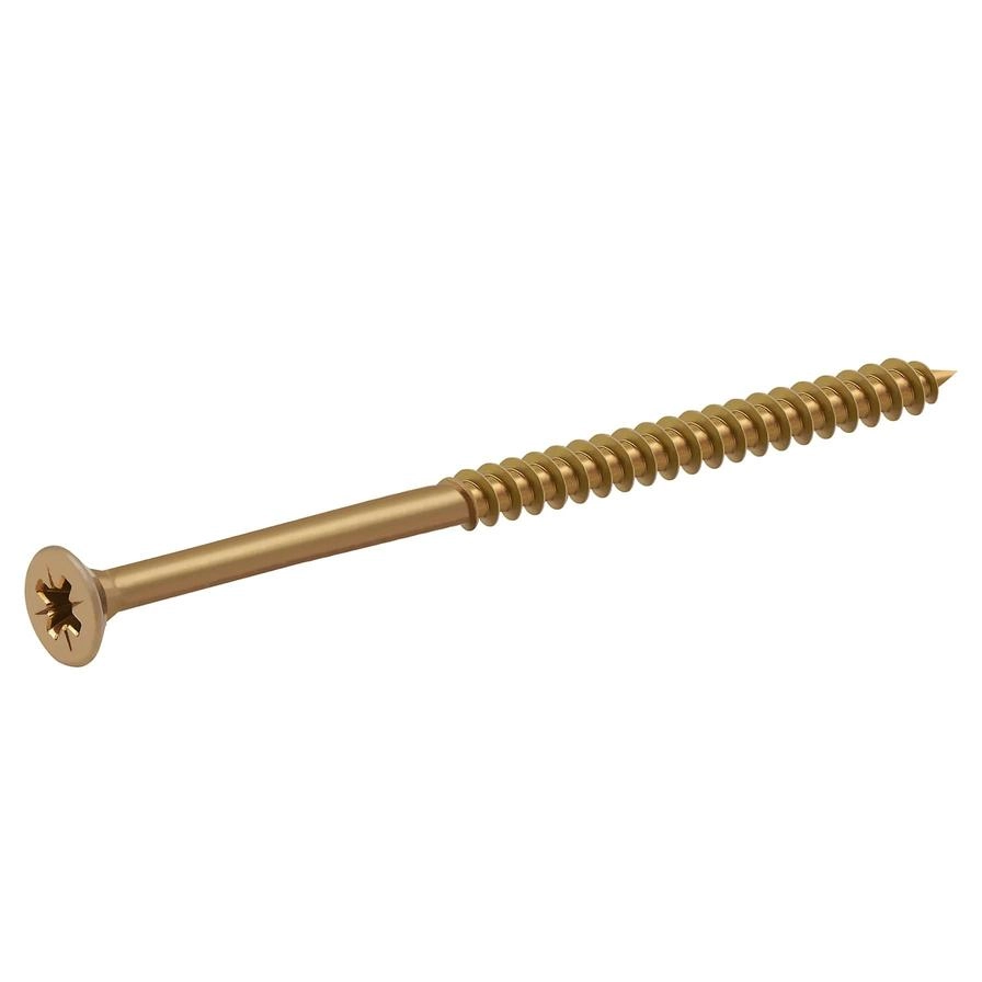Zinc-Plated Carbon Steel Wood Screw Pack 4.5mm 80mm