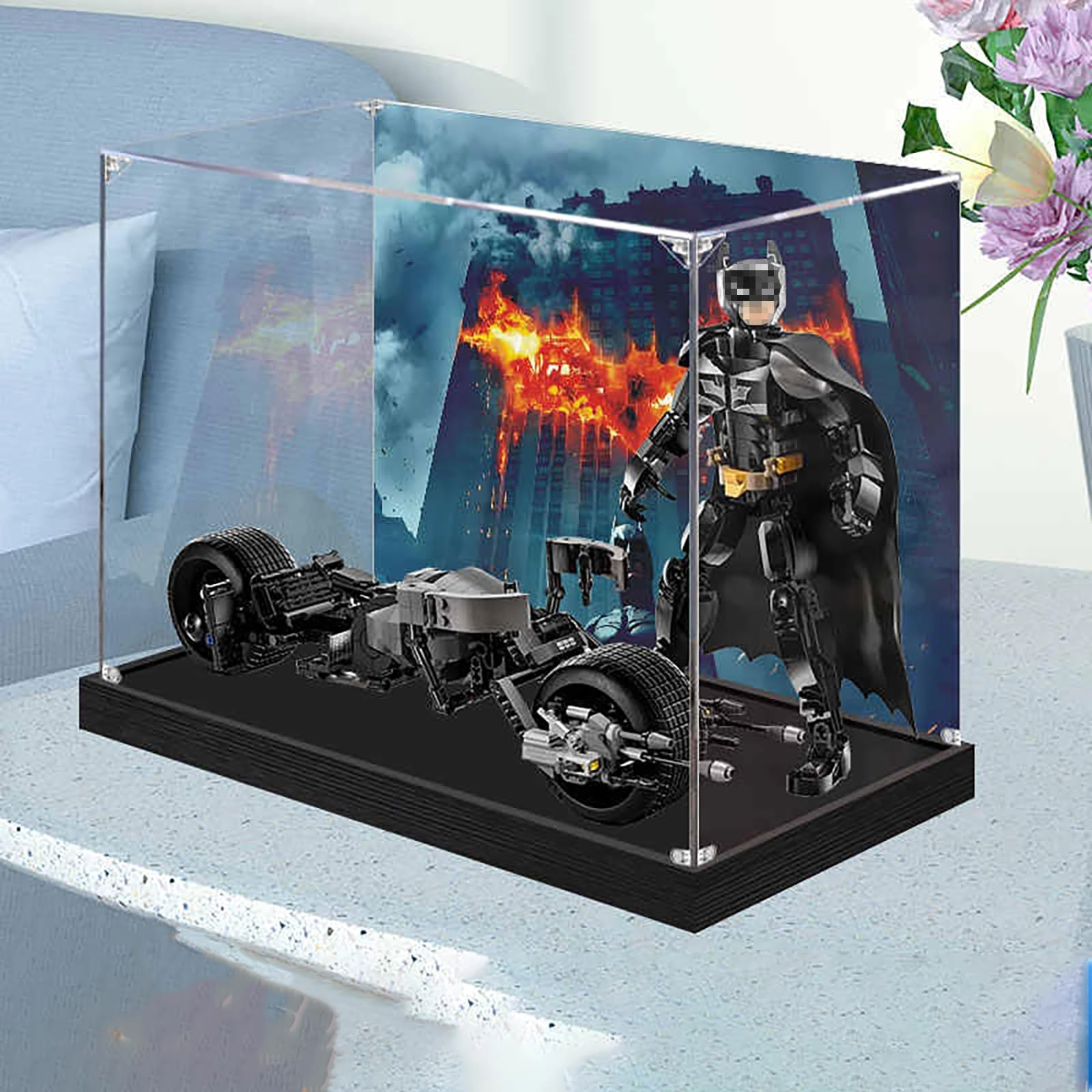 China Acrylic transparent display box - 3mm 40 x 20 x 30cm for 76273