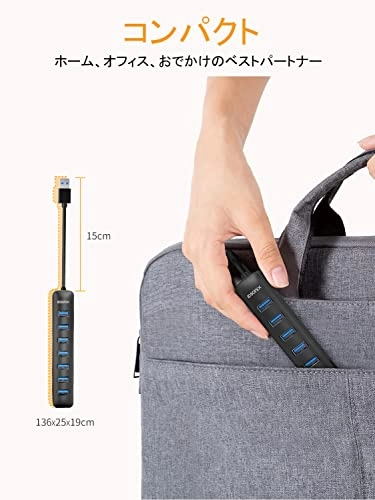 7-PORT USB3.2 10G HUB - PD 60W 24V3A