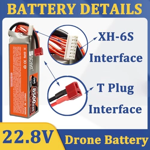 Lipo Battery - 22.8V 8500mAh 70C