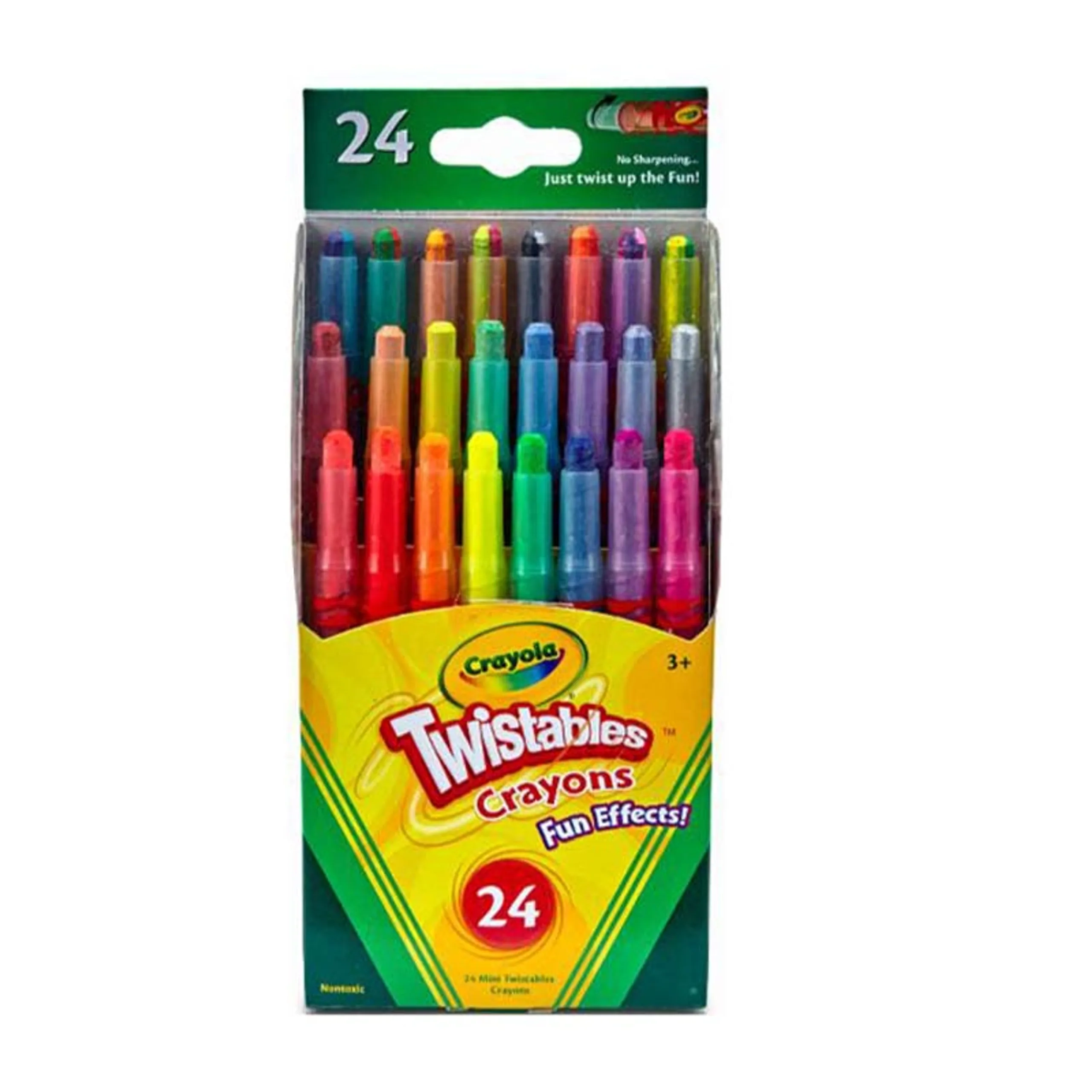 Crayola Twistables Fun Effect Crayons - 24 piece(s)