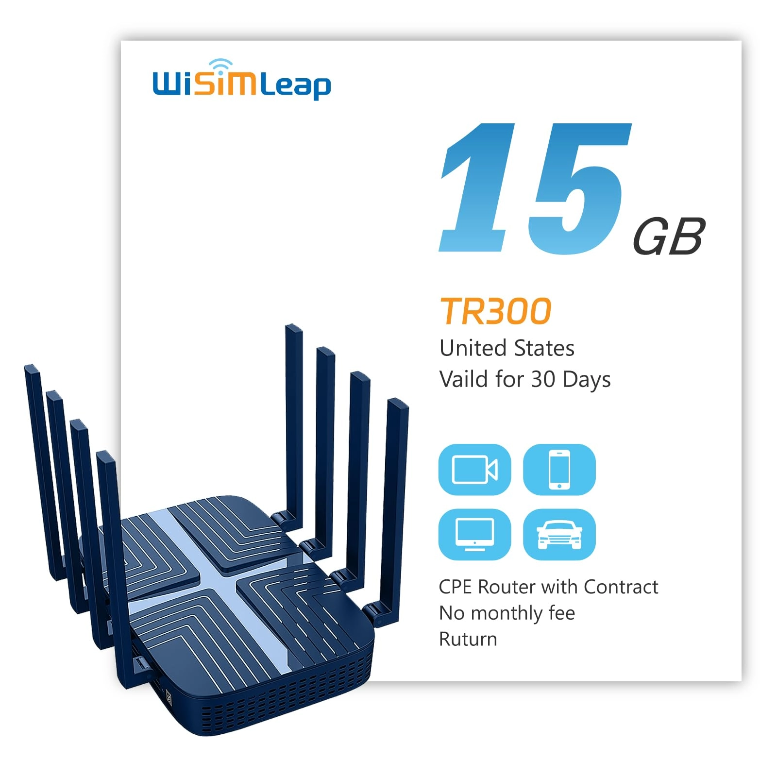 wisim TR300 - 2400 Mbps WiFi 6