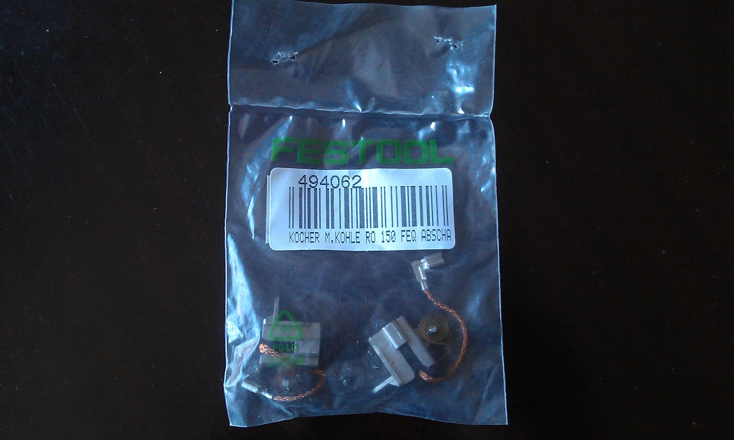 Festool RO150 FEQ - Carbon Game Schwarz