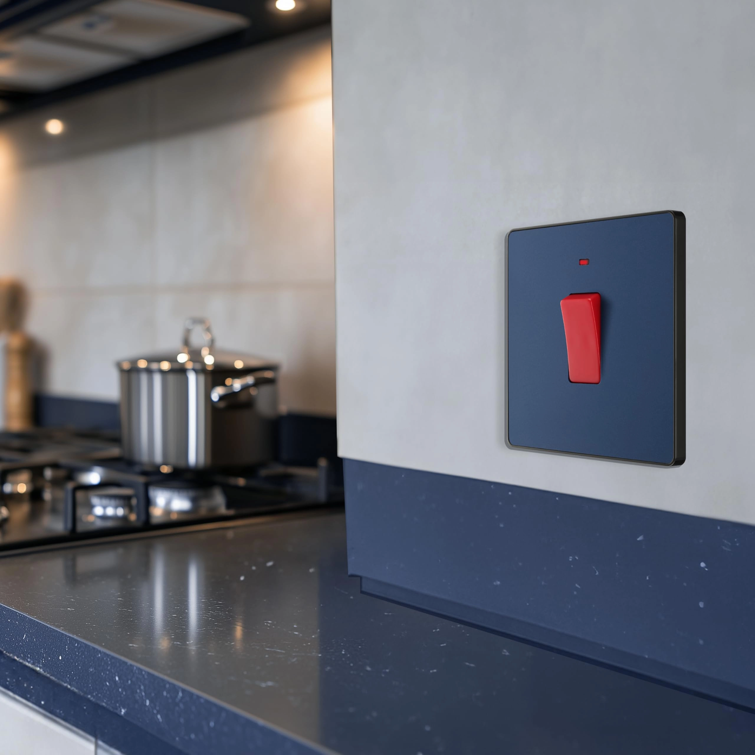 Evolve 45A Double Pole Switch - LED Indicator