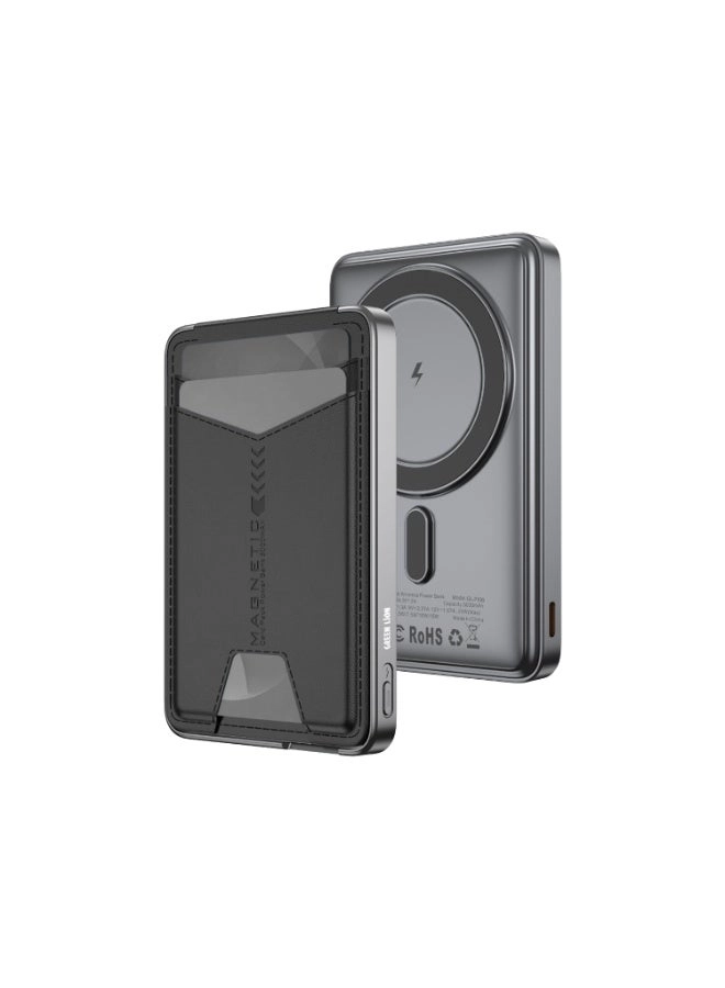 GREEN LION MAGNO Wallet - 5000mAh 20W
