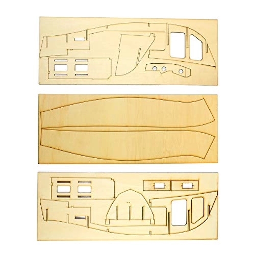 Wooden Sailing Boats Model - 1:18 DIY Assembly