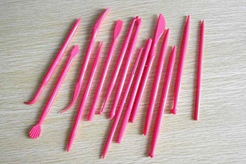 Clay Modeling Tool - Plastic 14pcs