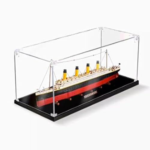 Acrylic Dustproof Display Case - 10294 Titanic 3mm