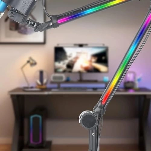 Adjustable Desktop Microphone Support - RGB 1kg 3/8-5/8in