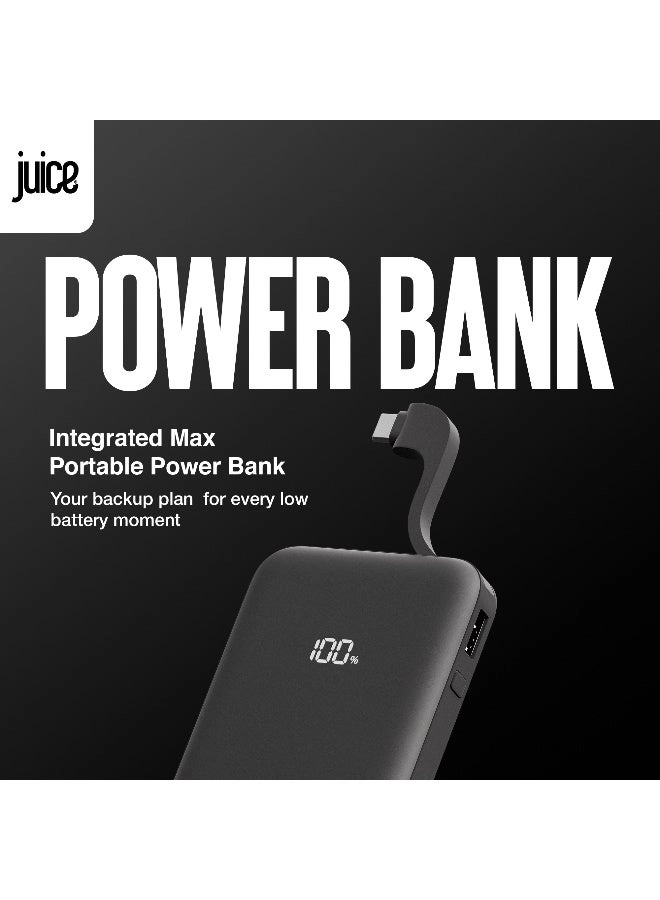 Eco Integrated Power Bank - 5000mAh 12 W