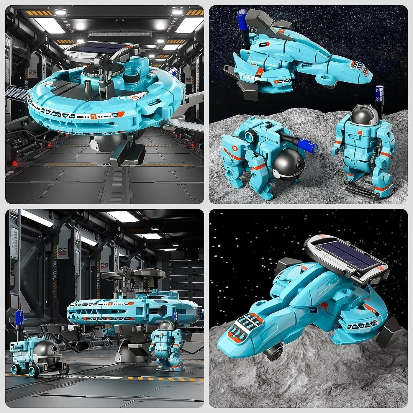 6-in-1 STEM Solar Robot Kit Engineering - 8 years+