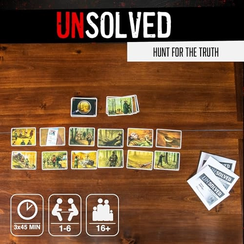 Unsolved: Der Jagd-Unfall - Card Game