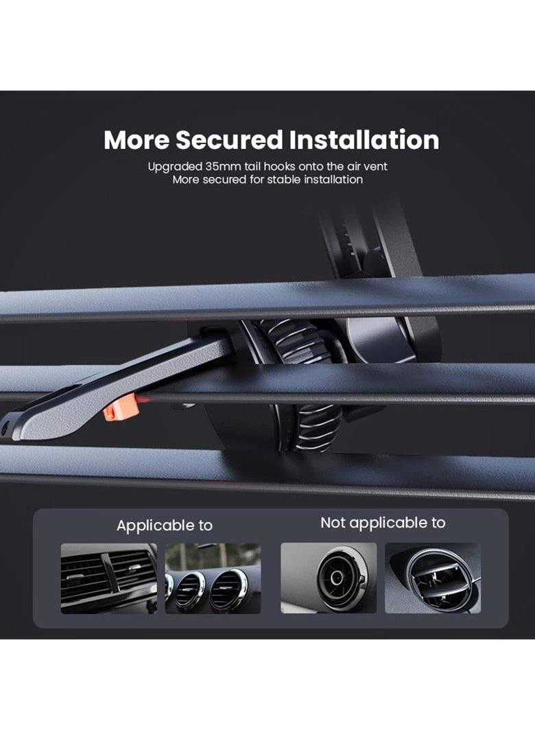 L01 - Magnetic Car Holder Air Outlet Version Black