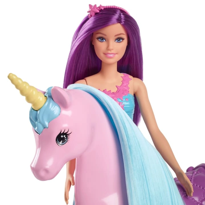 Doll And Unicorn - Turquoise Mane Ages 3+