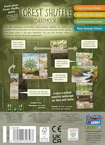 Forest Shuffle: Dartmoor - Card Game