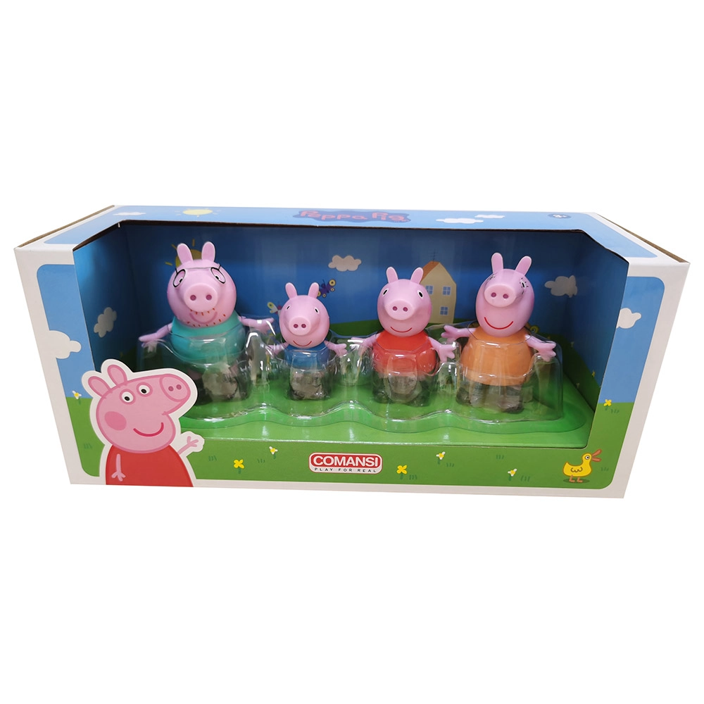 Comansi Peppa Pig Pig Family (SW-90157) 4 pcs