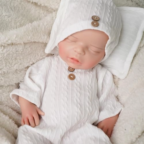 Reborn Baby Doll - 11.8in Silicone Boy Ages 3+