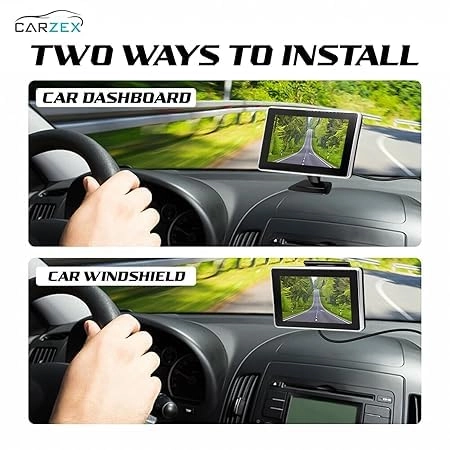 Car Dashboard LCD Monitor - 5 Inches