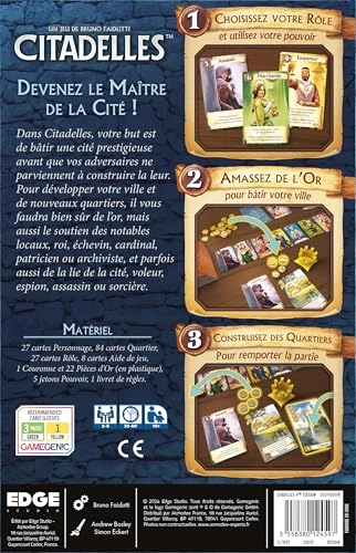 CITADELLE: 4th Edition - Card Games (French)