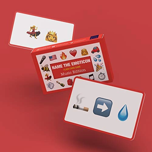 Name The Emoticon Game: Music Edition - Card Game