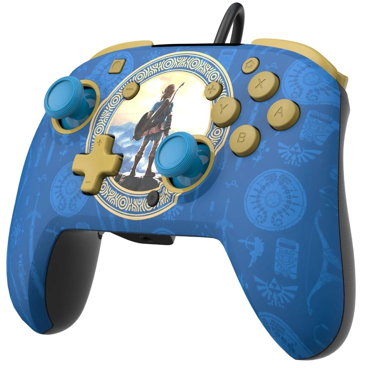 Rematch Wired Controller - Hyrule Blue Nintendo Switch