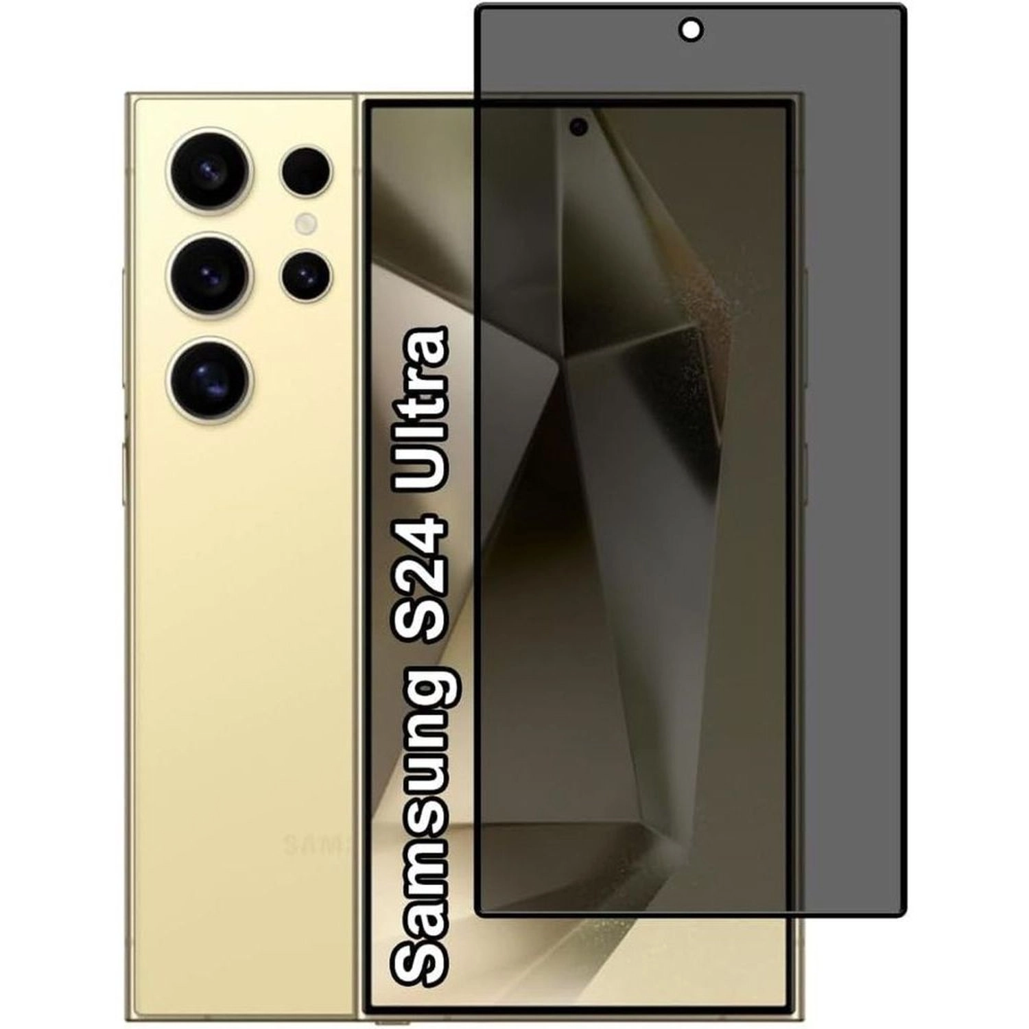 Symantec Privacy Screen Protector Galaxy S24 Ultra - Tempered Glass