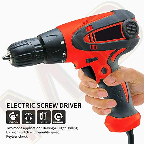 Drill/Driver - 10mm 400W 750 RPM